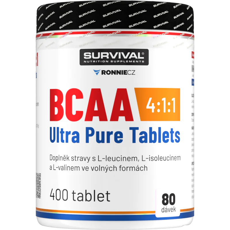 BCAA 4:1:1 Ultra Pure Tablets - 400 tbl