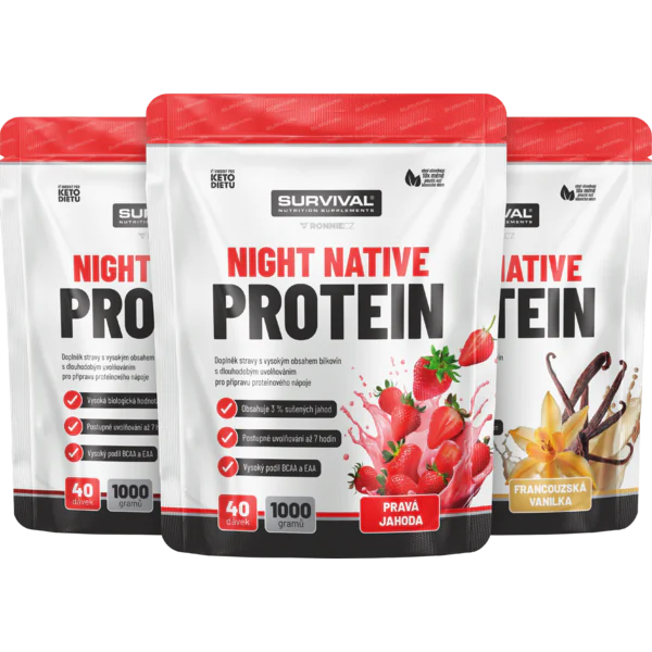 Night Native Protein - akce 2+1 zdarma