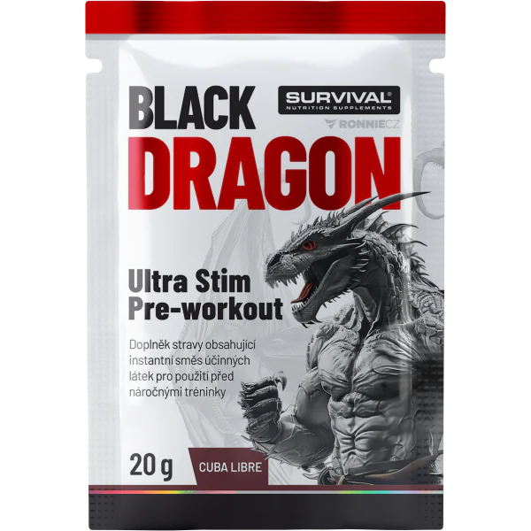 Black Dragon Ultra Stim Pre-workout - sáček (20 g) - 20 g, energy drink