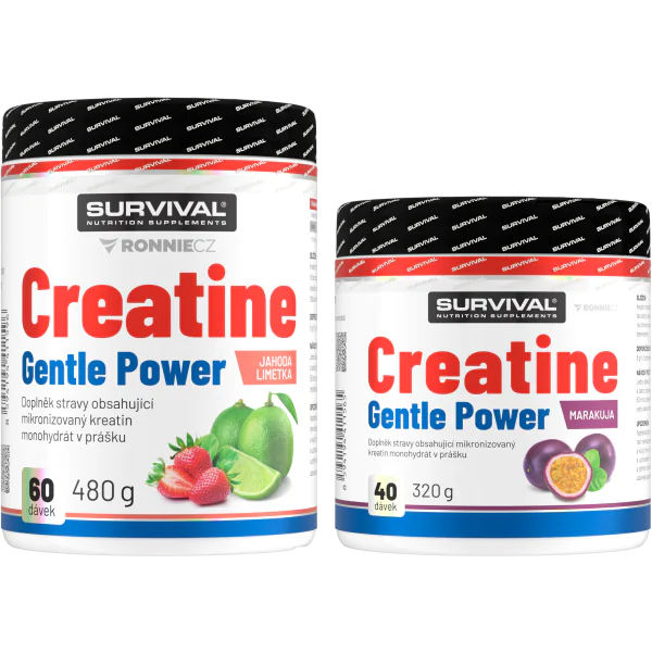 Creatine Monohydrate Gentle Power - akce 480 g + 320 g zdarma