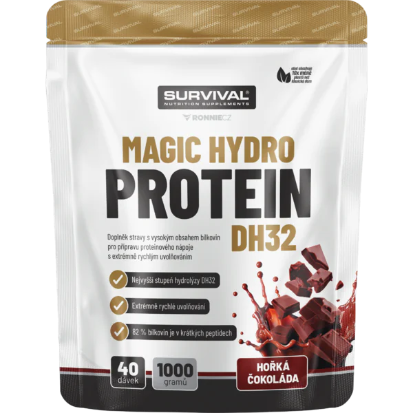 Magic Hydro Protein DH32 - 1000 g, ledová káva