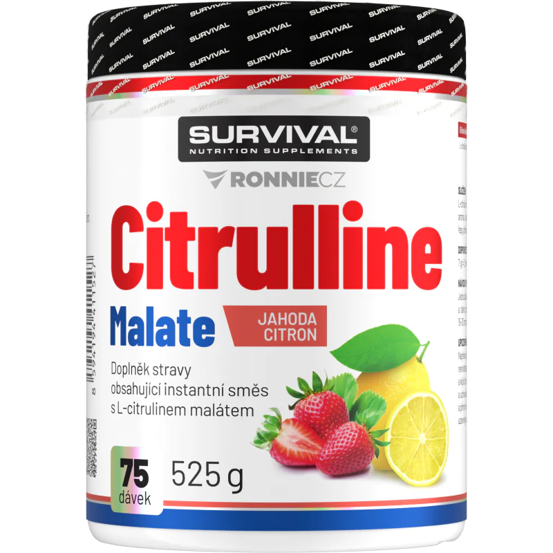 Citrulline Malate - 525 g, mango-pomeranč