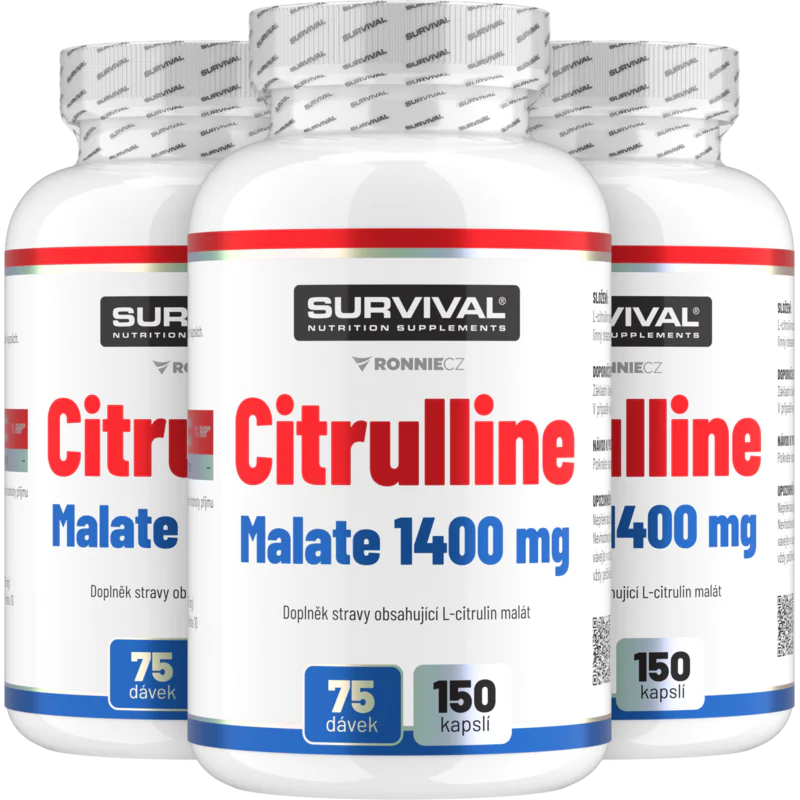 Citrulline Malate 1400 mg - akce 2+1 zdarma
