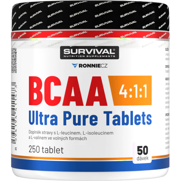 BCAA 4:1:1 Ultra Pure Tablets - 250 tbl