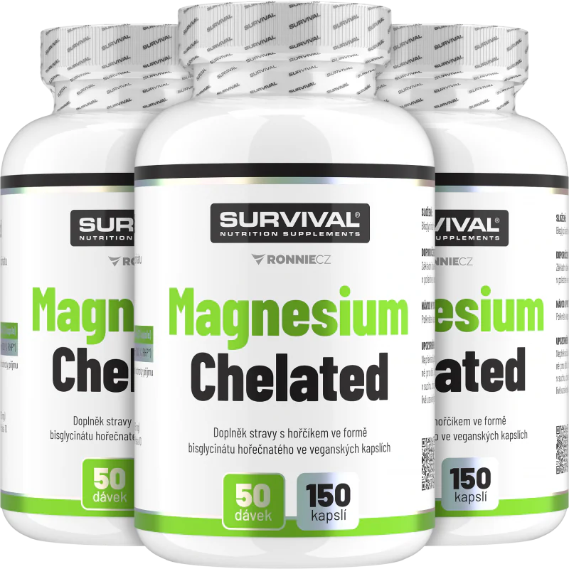 Magnesium Chelated - akce 2+1 zdarma
