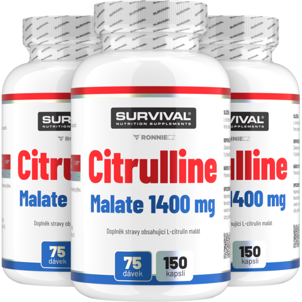 Citrulline Malate 1400 mg - akce 2+1 zdarma