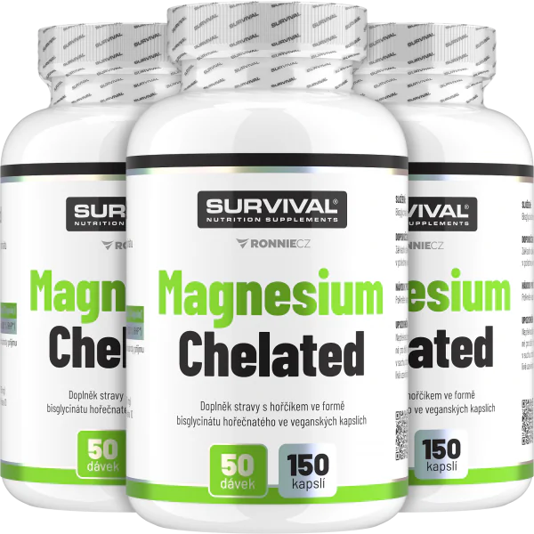 Magnesium Chelated - akce 2+1 zdarma